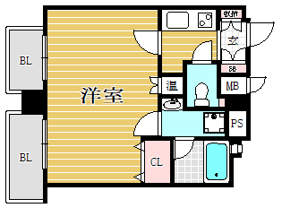 フォーラム白金602号室-間取り