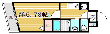 アネシスTJ302号室-間取り