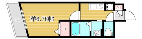 アネシスTJ302号室-間取り