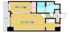ローズモントフレア博多駅東 - 所在階11階の間取り図 4003