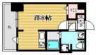 ラファセ箱崎 - 所在階 の間取り図