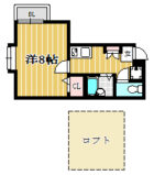 サンライズガーデン博多Ⅱ - 所在階1階の間取り図 5907