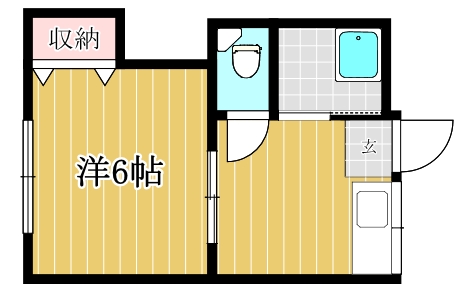 アザレア101号室-間取り