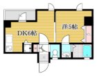 ステイツ天神東Ⅲ - 所在階 の間取り図