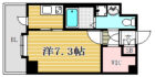 t-smart博多オーケストラ通り - 所在階***階の間取り図 7107