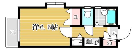 ダイナコートエスタディオ桜坂301号室-間取り