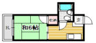 渕野ビル - 所在階 の間取り図