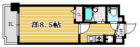 アクタス博多駅前II - 所在階***階の間取り図 8386