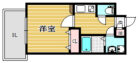 エンクレスト博多駅前Ⅲ - 所在階***階の間取り図 9186