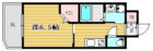 ラファセエスティエラ赤坂 - 所在階 の間取り図