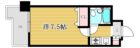 フォーラム博多駅南 - 所在階 の間取り図