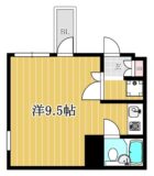 朝日プラザ天神 - 所在階 の間取り図