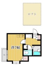 サンライズガーデン博多Ⅱ - 所在階 の間取り図