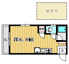 ピナクル77202号室-間取り