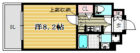 ツインズ博多S館 - 所在階***階の間取り図 11335