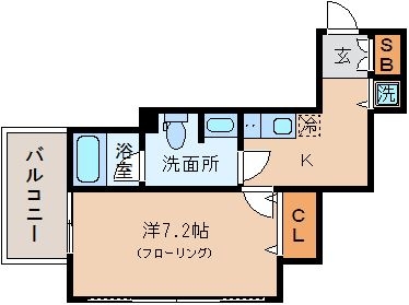 ナビールコート白金803号室-間取り