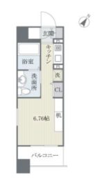 フェルト６２７ - 所在階 の間取り図