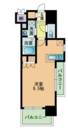 ＲＪＲプレシア南福岡 - 所在階 の間取り図