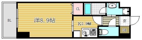 レキシントン・スクエア桜坂506号室-間取り