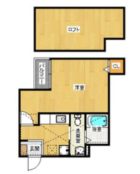 コンフォートベネフィス住吉2 - 所在階 の間取り図