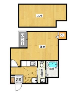 コンフォートベネフィス住吉2202号室-間取り