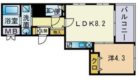 エレガンツァ大濠 - 所在階 の間取り図