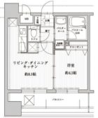 アクタス天神北 - 所在階***階の間取り図 10303