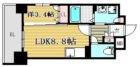 パームリゾート博多 - 所在階 の間取り図