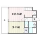 アンプルールベトン - 所在階 の間取り図