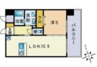 ニューリバー大名 - 所在階***階の間取り図 10354