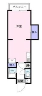 コンチェルトマンション - 所在階***階の間取り図 10449