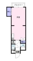 コンチェルトマンション - 所在階***階の間取り図 10453