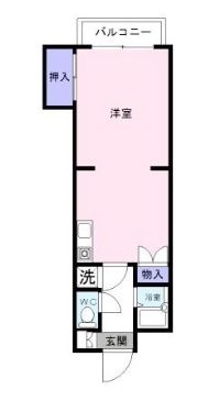 コンチェルトマンション505号室-間取り