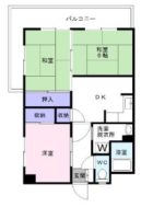 コンチェルトマンション - 所在階 の間取り図