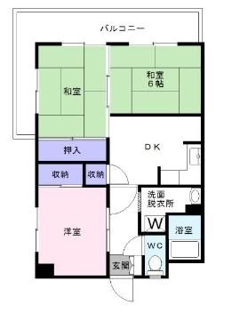 コンチェルトマンション601号室-間取り