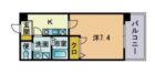 ナラザ舞鶴 - 所在階***階の間取り図 10462