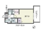 プレッソ天神 - 所在階 の間取り図