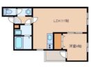 リテラ吉塚 - 所在階 の間取り図