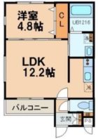 クルンテープ - 所在階 の間取り図