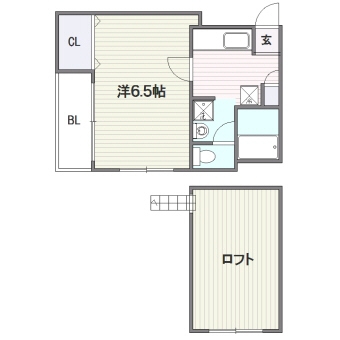 イル・グラッツィア住吉403号室-間取り