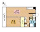 中島ビル - 所在階4階の間取り図 10514