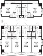 アリビオ百年橋通り - 所在階***階の間取り図 10528