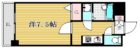 グレース城南 - 所在階 の間取り図