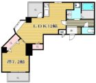 プラムスクエアハイツ - 所在階 の間取り図