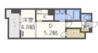 エスティメゾン上呉服 - 所在階 の間取り図