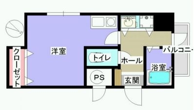 パークハイム・ジュノン607号室-間取り