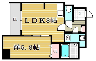 503号室-間取り