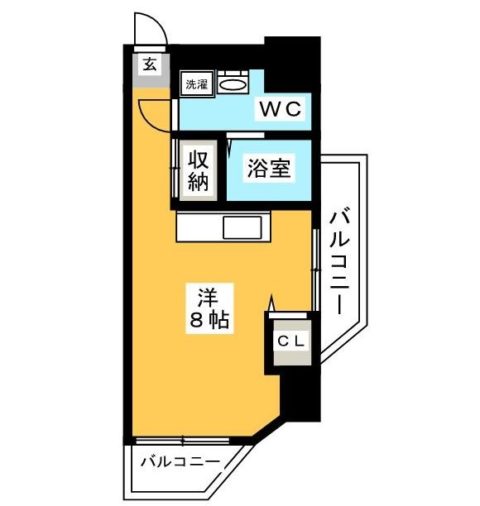 サヴォイ　バルビゾン204号室-間取り