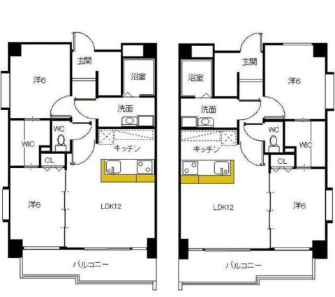 ロマンスリコIII3Ｆ号室-間取り