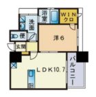 フォルツァリンクス博多 - 所在階 の間取り図